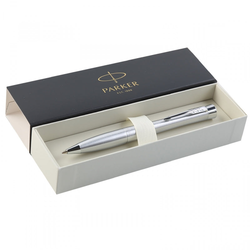 Penna A Sfera Twist Urban Metro Metallic CT Parker Argento