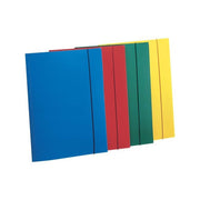 Cartellina con Elastico Angolare 3 Lembi Colori Assortiti