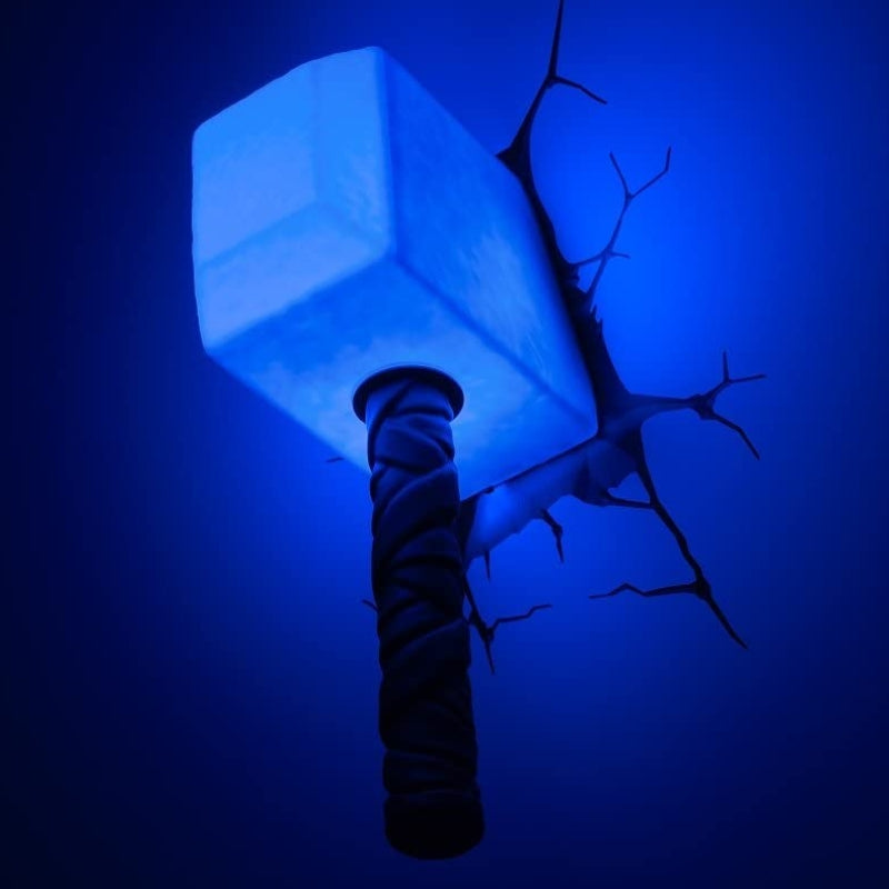Lampada Led Da Muro Marvel Martello Thor