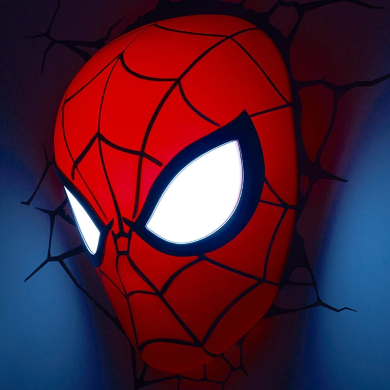 Lampada Led Da Muro Marvel Spider-Man