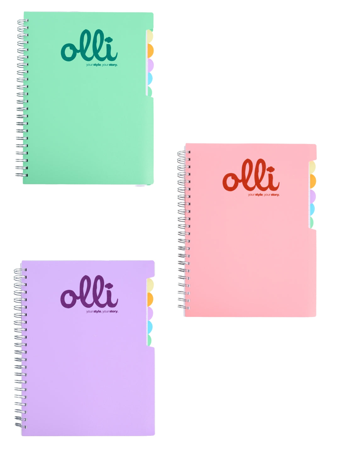 Maxi Quaderno Spiralato Con Divisori 150ff 70gr A4 Olli
