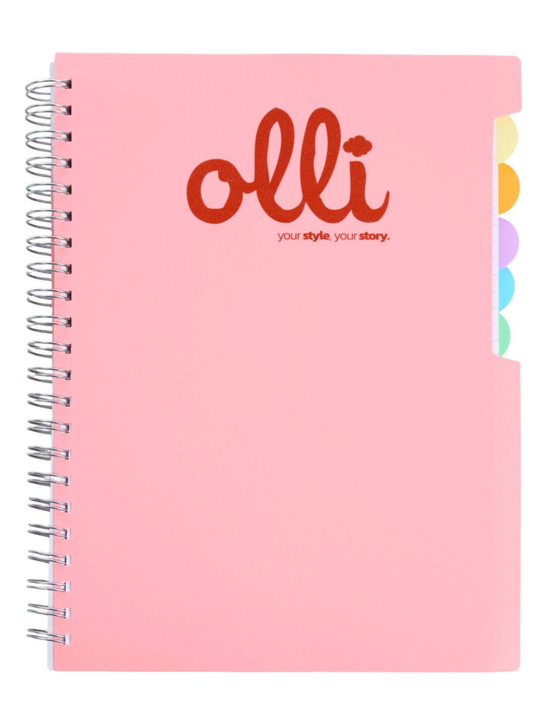 Maxi Quaderno Spiralato Con Divisori 150ff 70gr A4 Olli