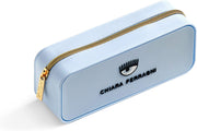 Astuccio Portapenne Chiara Ferragni In Silicone Azzurro Pastello