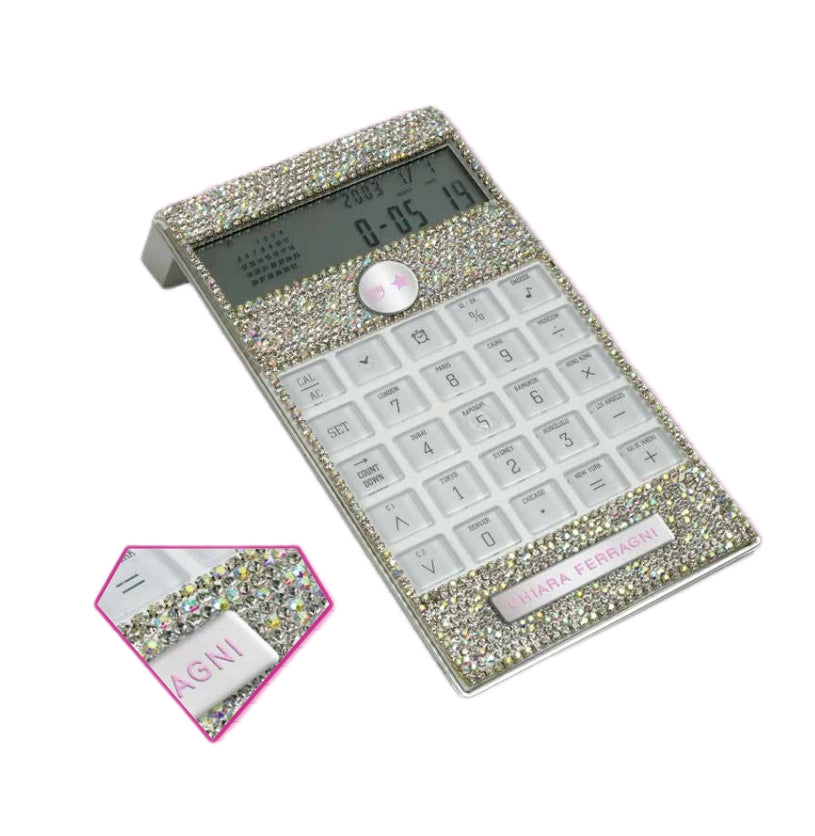 Calcolatrice Chiara Ferragni Con Strass