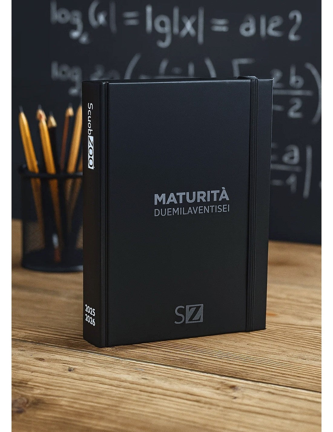 Diario Scuola 12 Mesi Datato 2025/2026 Scuola Zoo Maturando