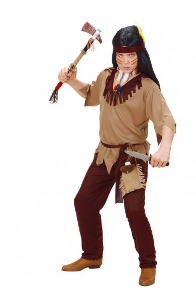 Costume Carnevale Bambino Nativo Indiano