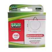 Appendicartelli In Carta Gommata 35x35mm 100pz