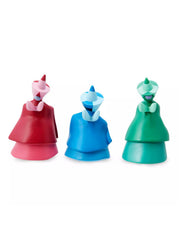 Set Fatine Disney La Bella Addormentata Nel Bosco Flora Fauna Serenella 6cm