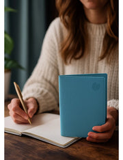 Agenda Settimanale 12 Mesi 2025/2026 Quo Vadis Universitaire Equology Azzurro