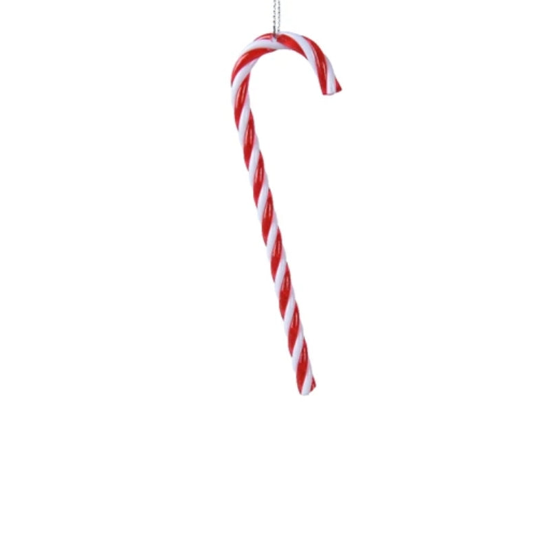 Addobbo Albero Di Natale Bastoncini Caramelle Candystick 12cm