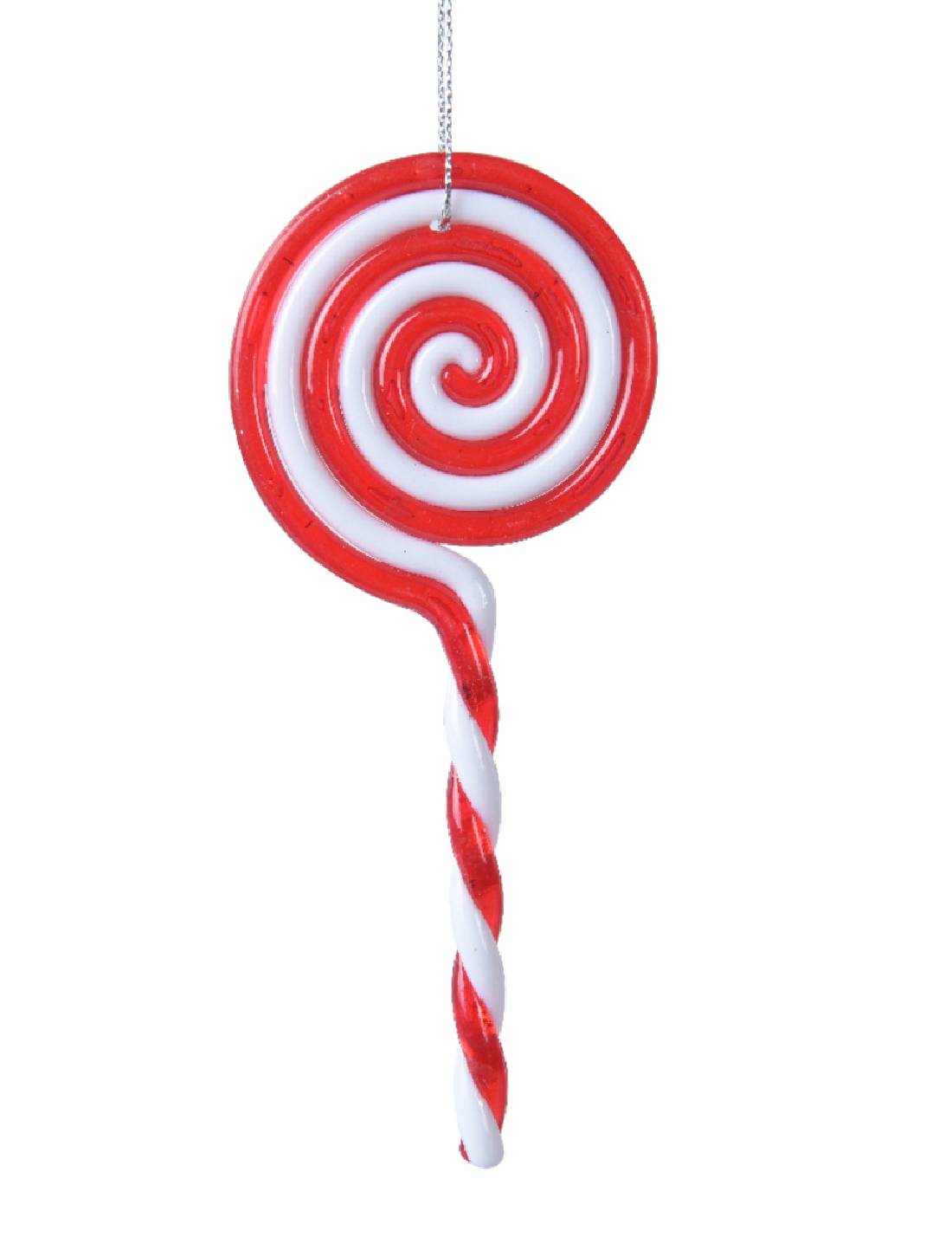 Addobbo Albero Di Natale Lecca Lecca Candy 13cm