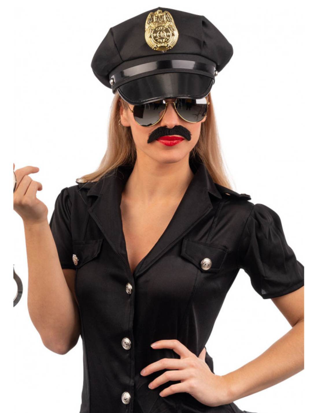 Costume Di Carnevale Adulto Set Polizia