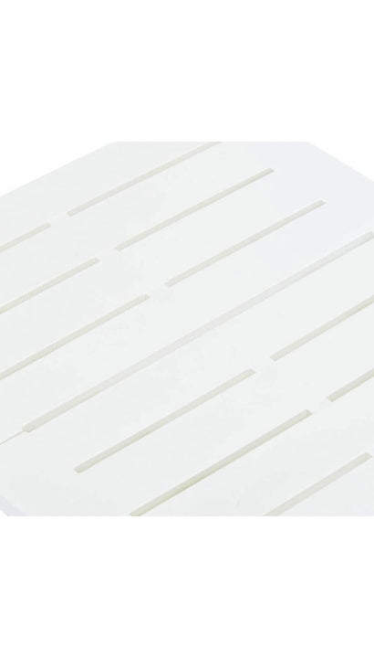 Tavolino In Plastica Adige Bianco 50cm