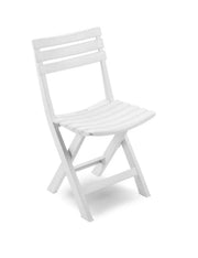 Sedia In Plastica Bianca Pieghevole