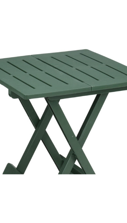 Tavolino Adige Verde In Plastica 50cm