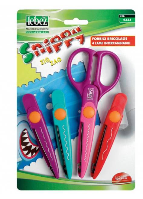 Forbici Creative Snippy Set 4 Lame 16cm