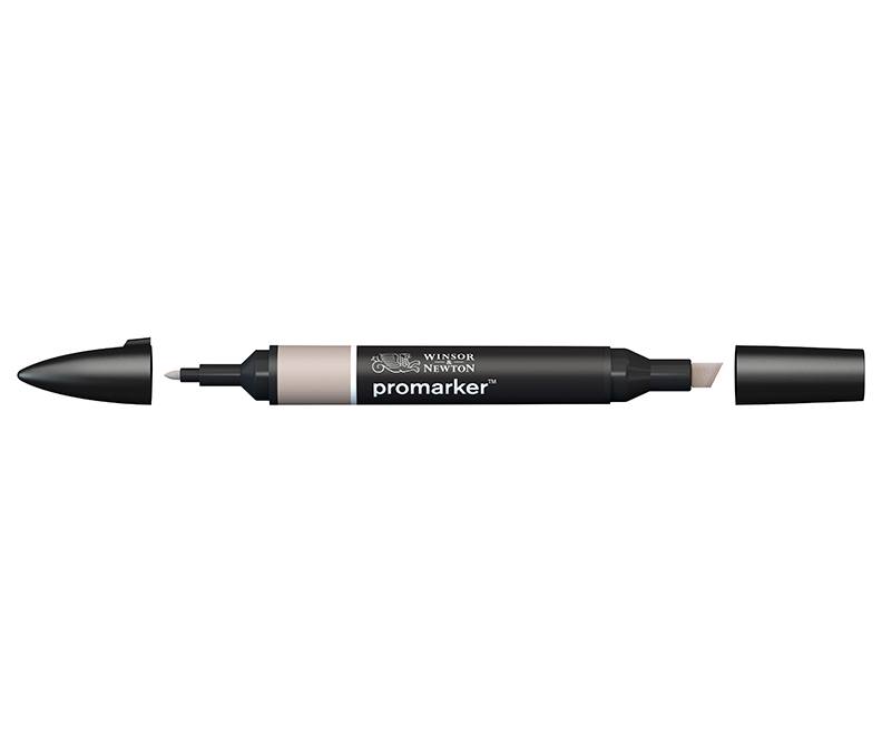 Winsor & Newton Pennarello Marker Doppia Punta Grigio Caldo 2 WG2