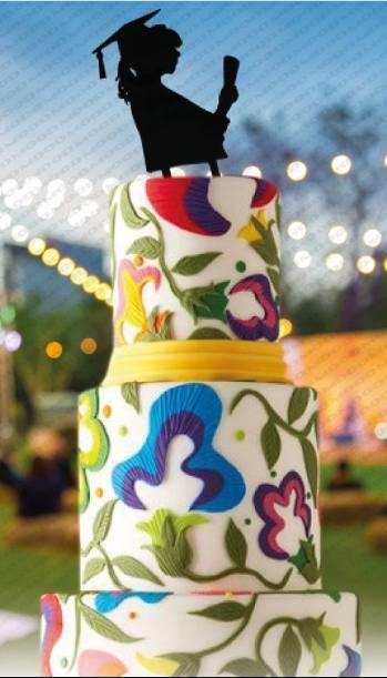 Topper Decorativo Per Torta Laureato