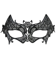 Maschera Halloween Pipistrello In Pizzo