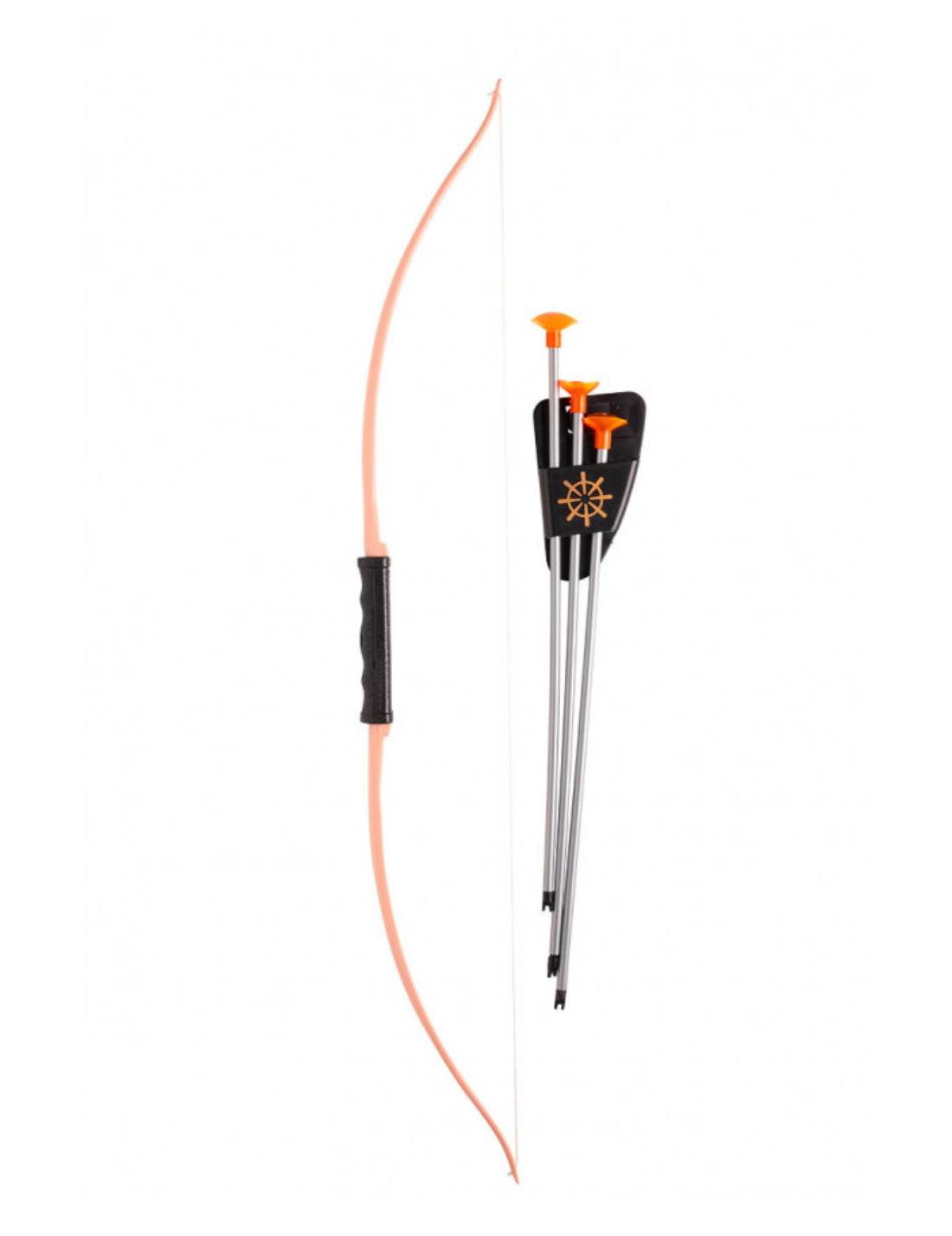 Arco Indiano Con 3 Frecce 62cm