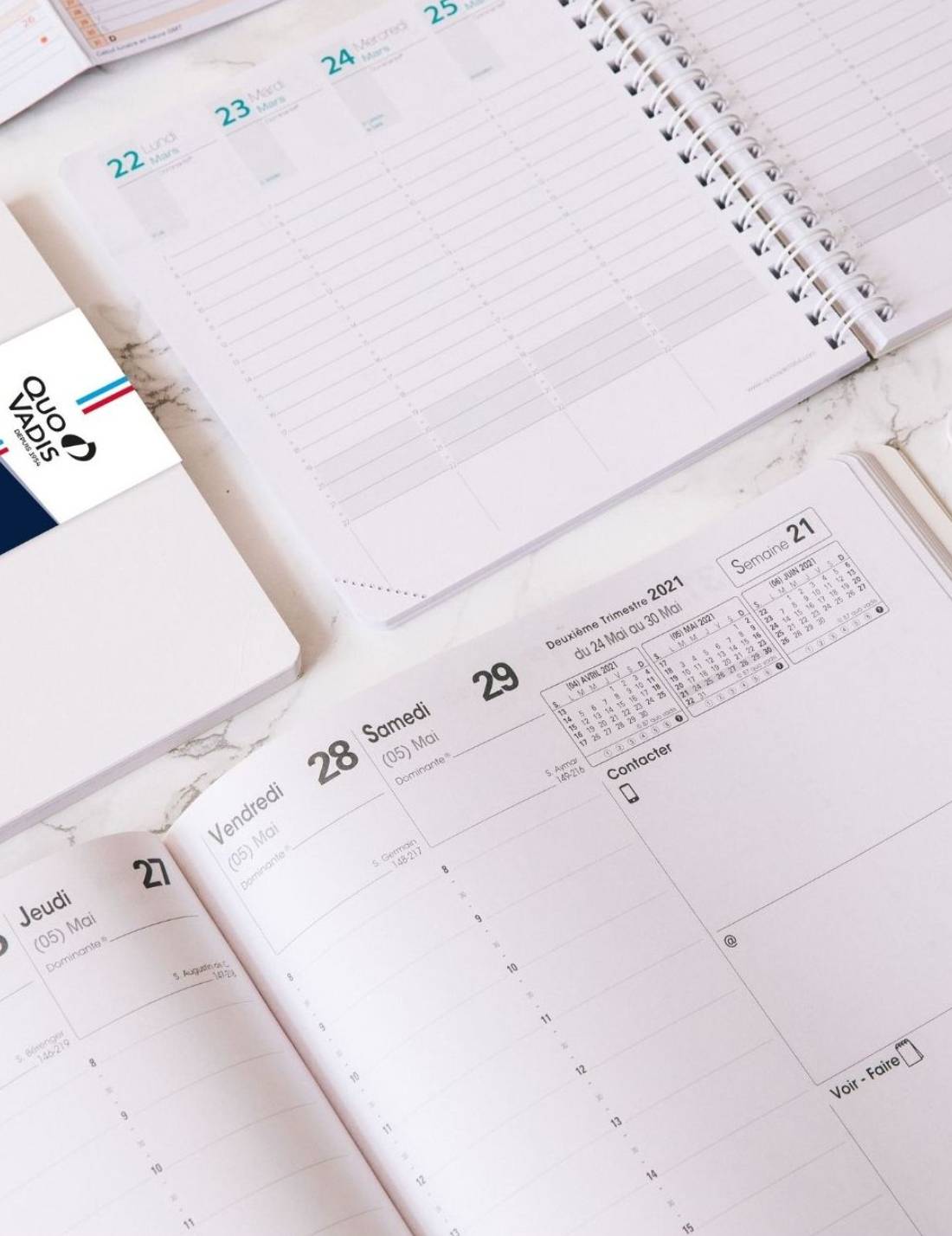 Ricambio Per Agenda Settimanale 13 Mesi 2026 Quo Vadis Trinote