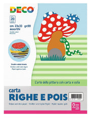 Carta Righe E Pois 20ff
