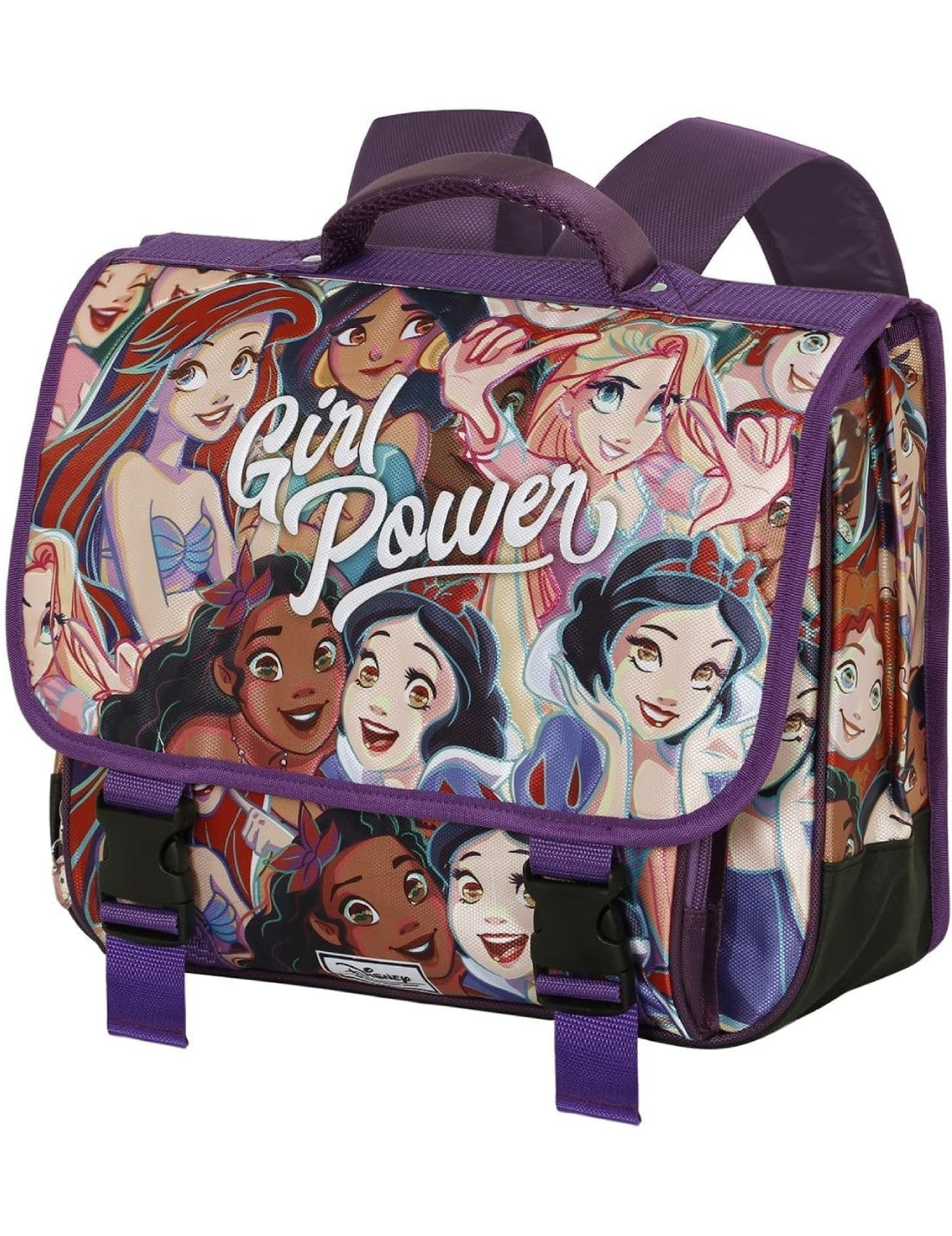Zaino Scuola Cartable Disney Principesse Girl Power