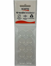 Set Tondini Nano Biadesivi 10pz