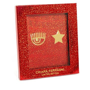 Chiara Ferragni Taccuino A5 Con Glitter Rossi Edizione Limitata