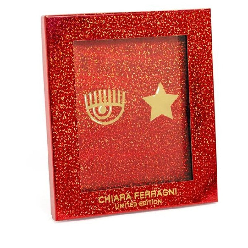Chiara Ferragni Taccuino A5 Con Glitter Rossi Edizione Limitata