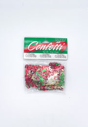 Addobbo Natale Coriandoli Decorativi Scritta Merry Christmas 14gr
