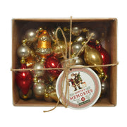 Addobbo Natale Collana Vetro Antico