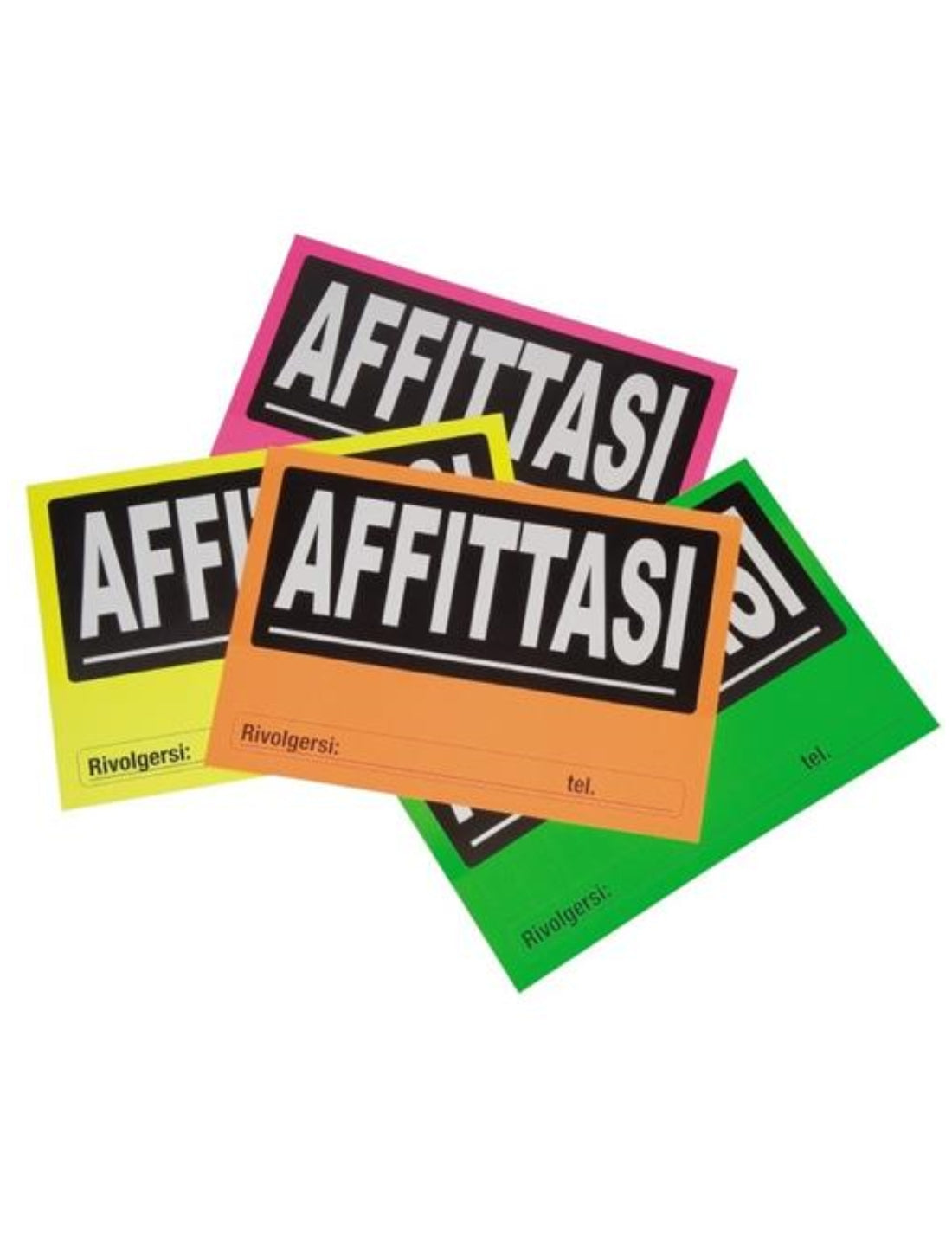 Cartello Indicatore Affittasi 33cm