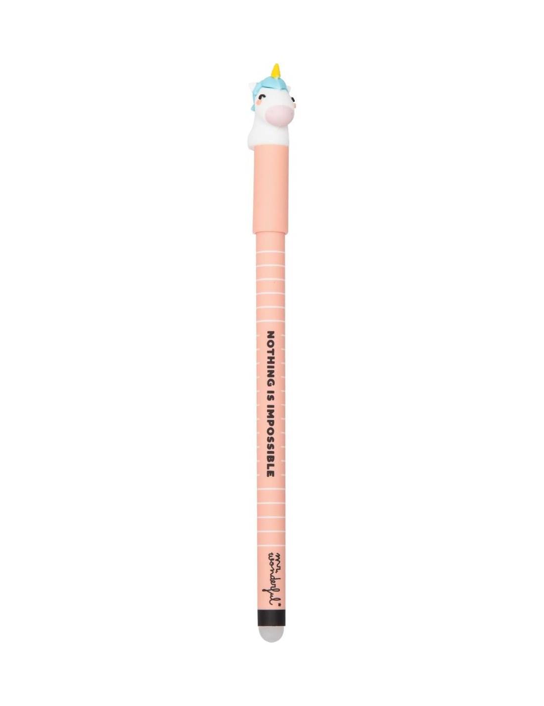 Penna Gel Cancellabile Unicorno Antonio Nothing Is Impossible