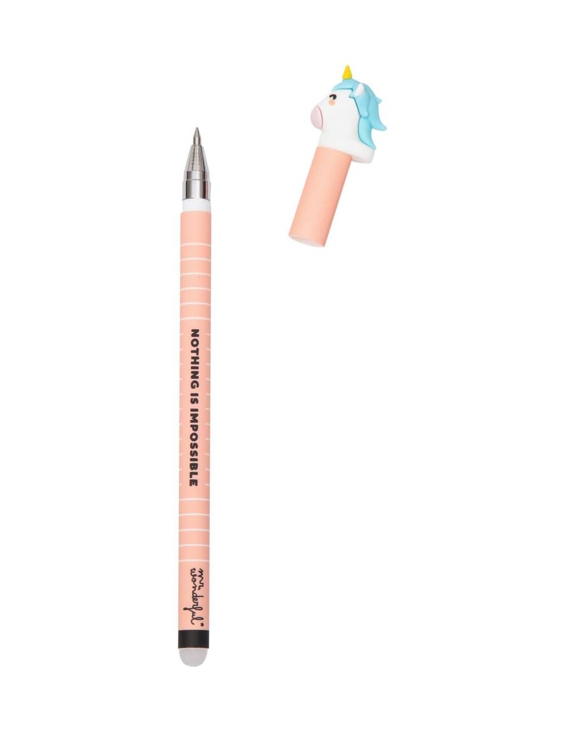 Penna Gel Cancellabile Unicorno Antonio Nothing Is Impossible