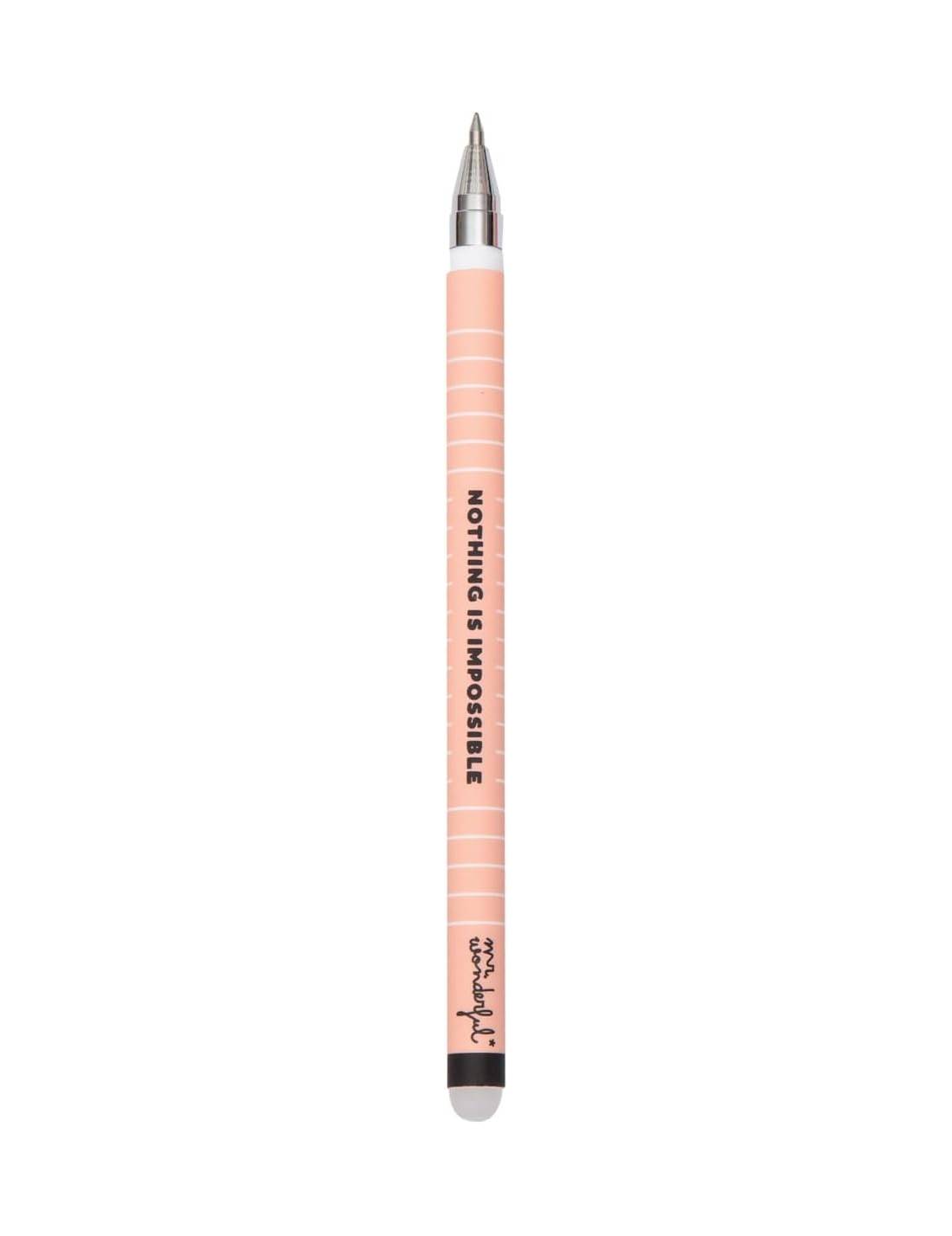 Penna Gel Cancellabile Unicorno Antonio Nothing Is Impossible