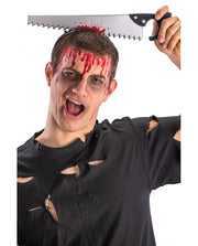 Frontino Spaccatesta Con Sega Accessorio Halloween