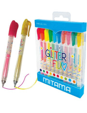 Mini Penna Gel Glitter Fluo 1mm