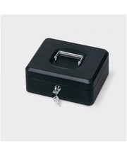 Cassetta Portavalori 3 Scomparti Con Chiusura A Chiave 25x18x9cm