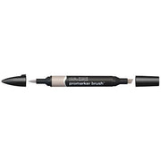 Winsor & Newton Pennarello Marker Doppia Punta Brush Grigio Caldo 2 WG2B