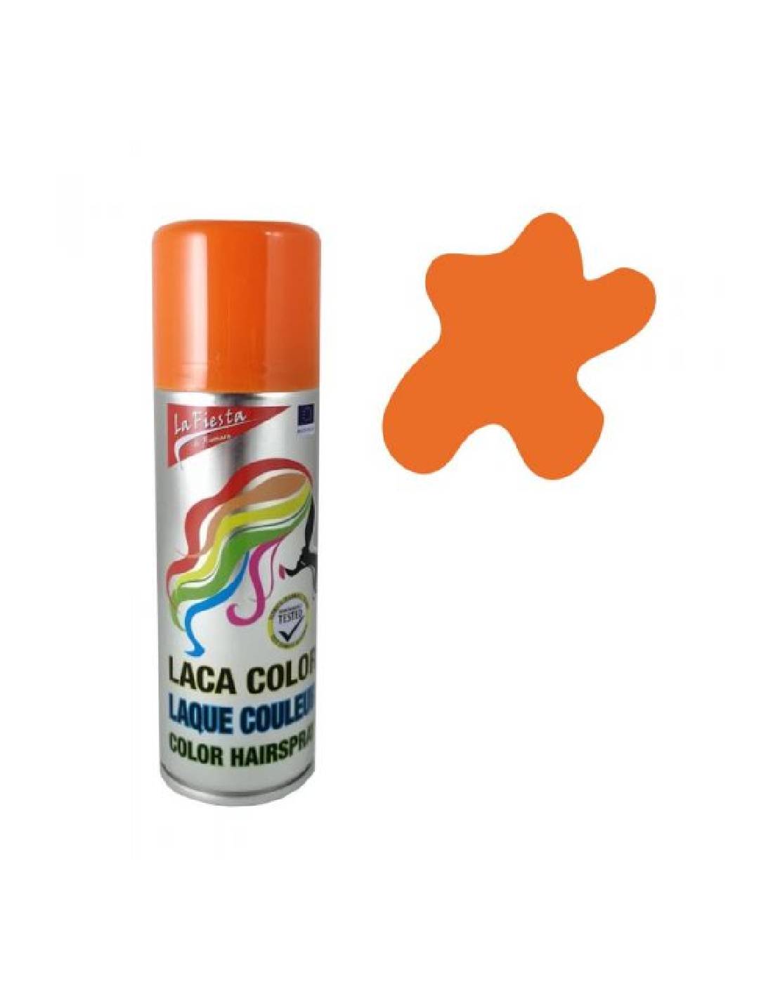 Lacca Colorata Per Capelli Arancione 100ml