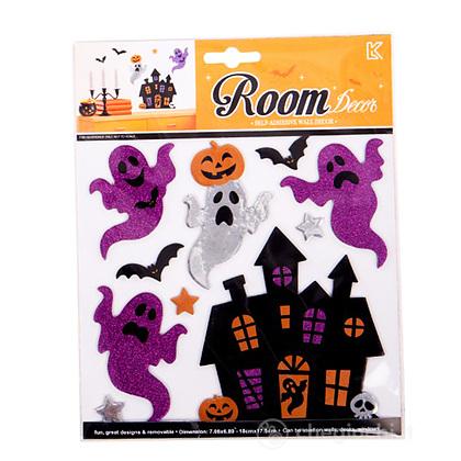 Stickers Fantasmi Modelli e Colori Assortiti Ornamento Halloween