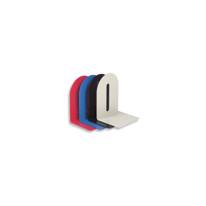Coppia Reggilibri In Metallo/PVC