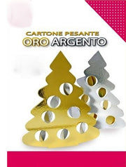 Cartoncino Pesante Oro E Argento Assortito 35x50cm