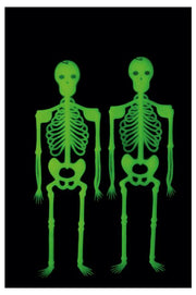 Scheletri D'Appendere Luminosi 33cm Ornamento Halloween