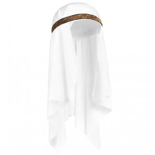 Copricapo Sceicco Bianco Halloween E Carnevale