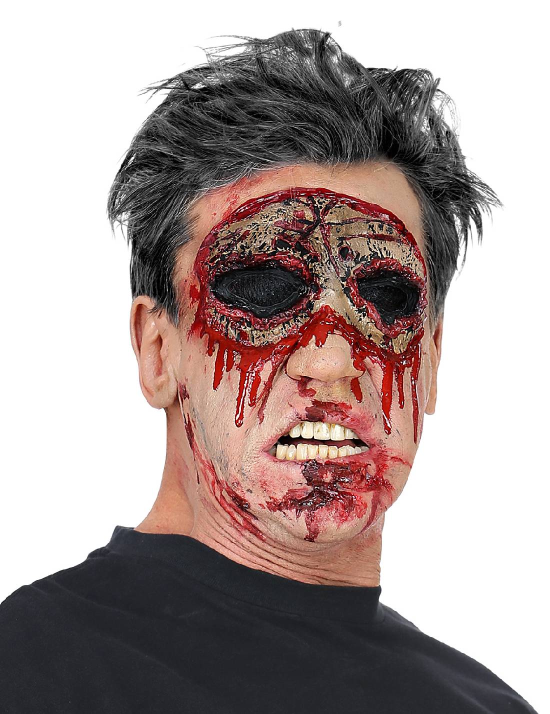 Accessorio Di Halloween Protesi In Lattice Occhi Zombie