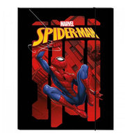 Cartellina Con Elastico 3 Lembi 25x35 Spiderman