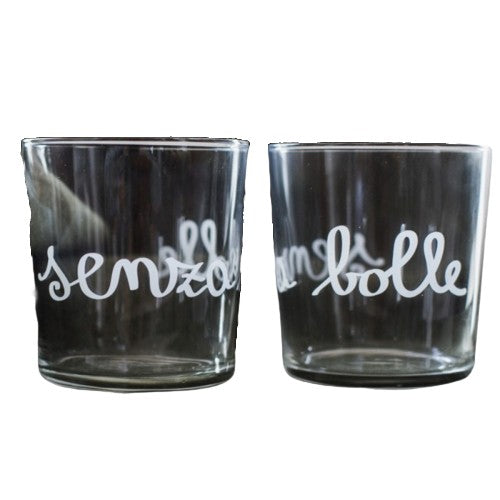 Bicchiere Con Decorazione Senza Bolle