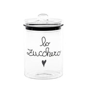 Barattolo In Vetro Con Scritta Lo Zucchero